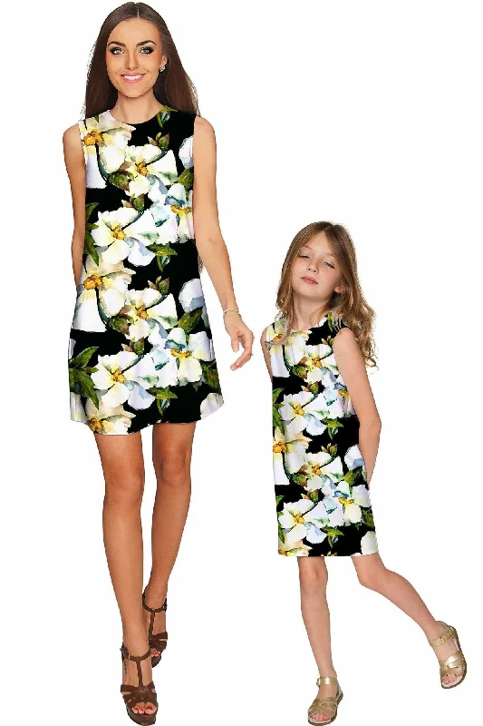 Date Night Adele Shift Floral Mother Daughter Dress