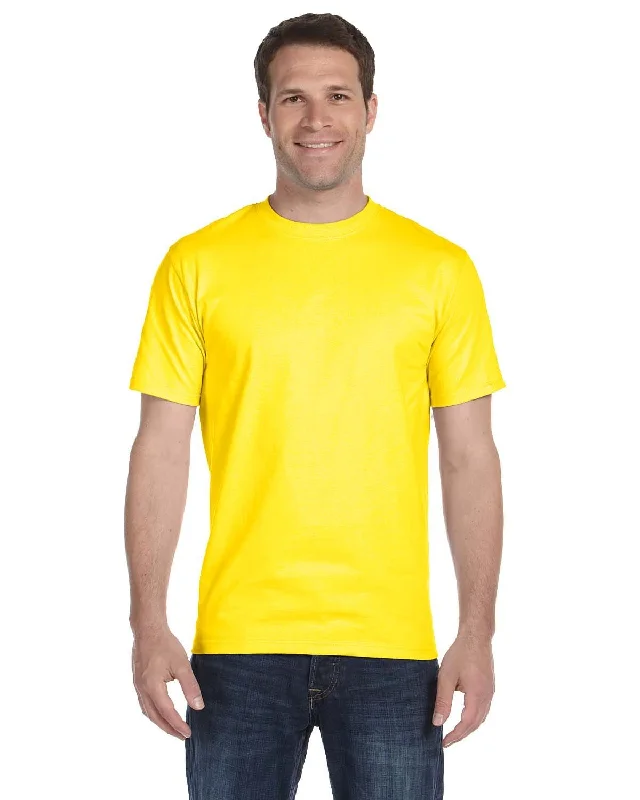 Gildan DryBlend 50/50 T-Shirt | Daisy Striped Floral Plaid