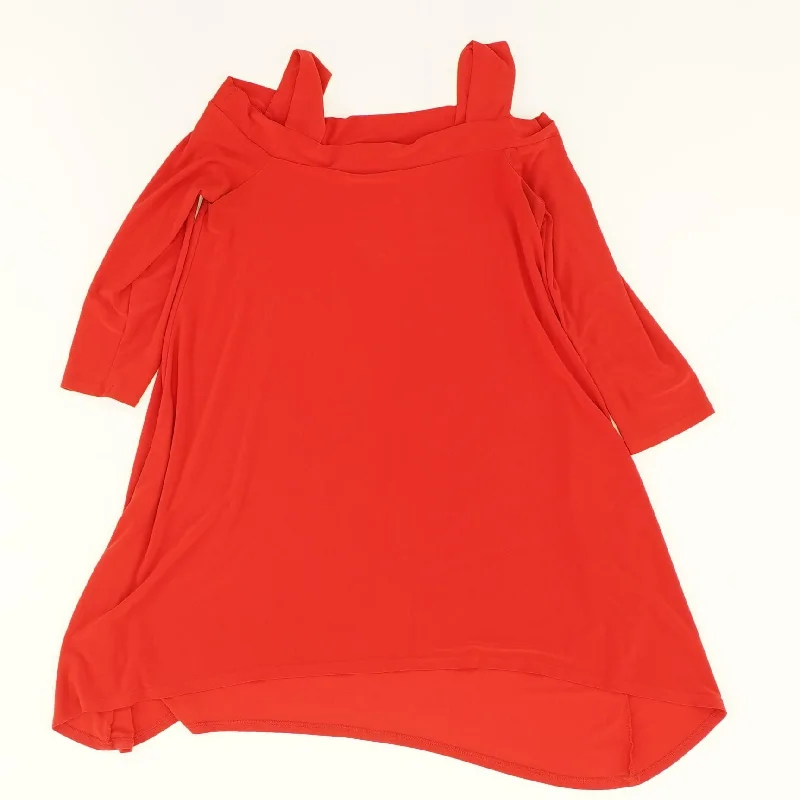 Red Solid Mini Dress Elegant Lace-Up Mini Dress