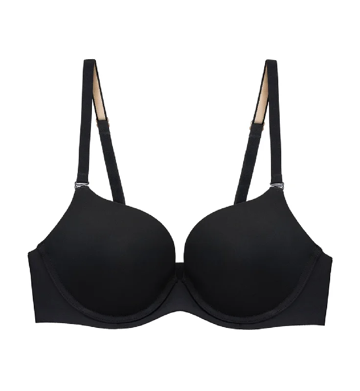 EVERYDAY ESSENTIAL WIRED PUSH UP BRA 01 Feminine Lace Bra