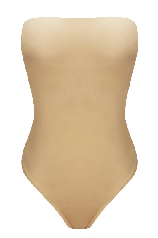 Ellipsia Light Beige swimsuit Casual Swim Dress