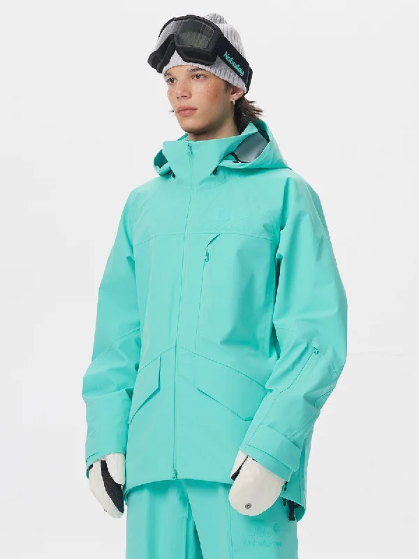 Men's ArcticStorm Freeride Zip-up 3L Snow Jacket Jacket Blazer Coat
