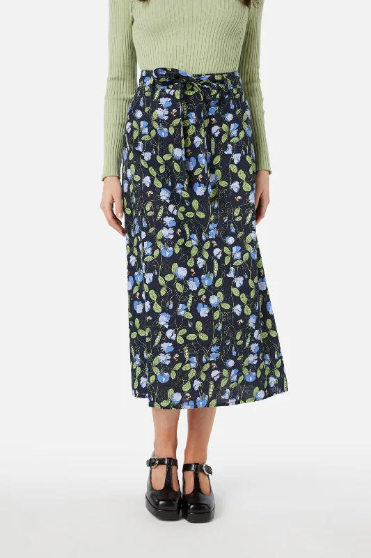 Sweet Pea Skirt velvet skirt sumptuous